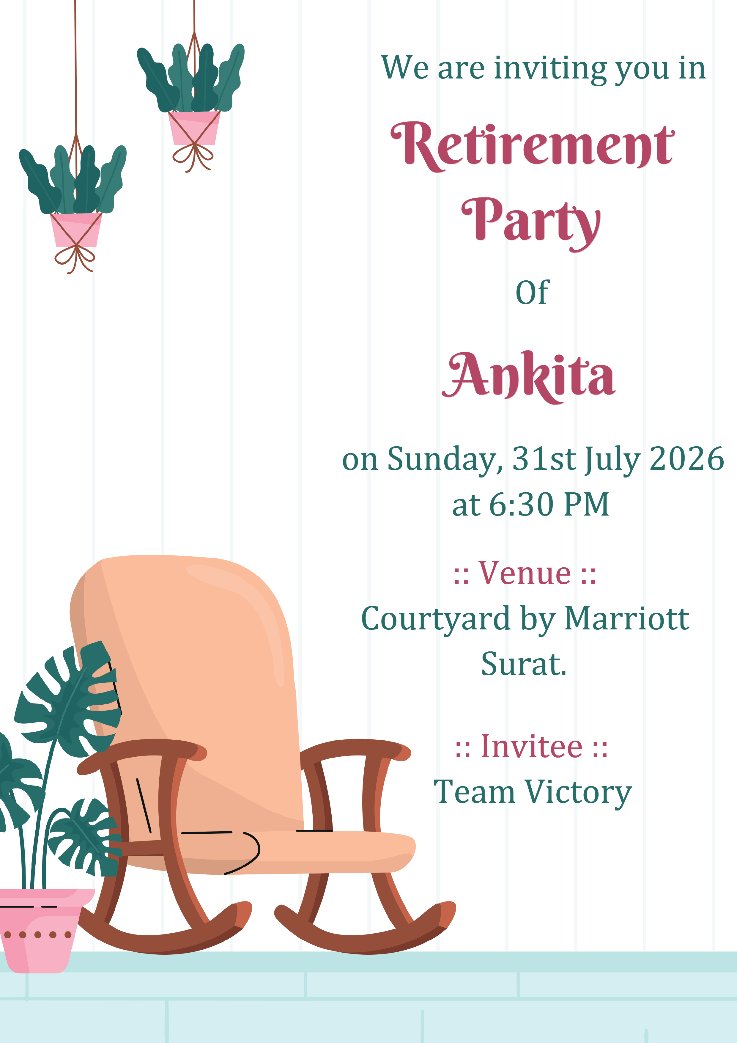 Reception Invite